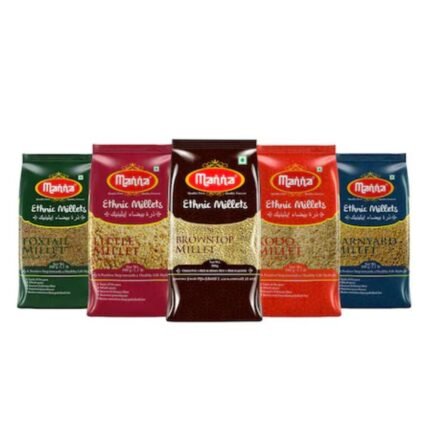 Pack of 5, Browntop, Kodo, Foxtail, Little, Barnyard